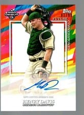 2022 Topps Pro Debut Future Cornerstones Autographs Henry Davis #FC-HD card