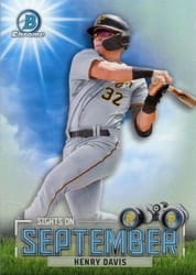 2023 Bowman Sights on September Henry Davis #SOS-18 card