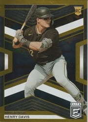 2023 Panini Chronicles Elite Henry Davis #1 card
