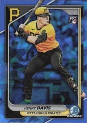 2024 Bowman Chrome Sapphire Edition Base Set Henry Davis #7 card