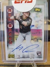 Henry Davis 2024 Topps Archives 1999 Topps Baseball New Breed Autographs card