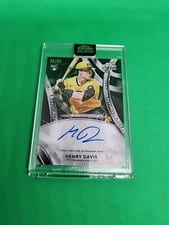 2024 Topps Chrome Black Super Futures Autographs Henry Davis #SFA-HD card