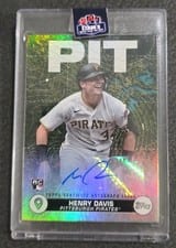 2024 Topps City to City Autographs Henry Davis #C2C-HD card