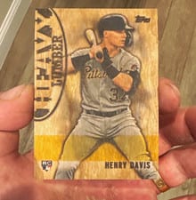 2024 Topps Heavy Lumber Henry Davis #HL-18 card