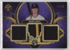 2024 Topps Triple Threads Rookie Team Relics Henry Davis #RTR-HD card