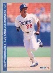 1993 Fleer Base Set Henry Rodriguez #453 card