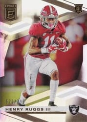 2020 Donruss Elite Base Set Henry Ruggs III #112 card