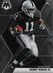 2020 Panini Mosaic Base Set Henry Ruggs III #205 card