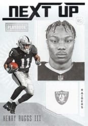 2020 Panini Playbook Next Up Henry Ruggs III #NU-8 card