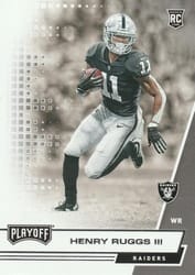 2020 Panini Playoff Base Set Henry Ruggs III #205 card