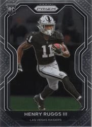 2020 Panini Prizm Base Set Henry Ruggs III #372 card