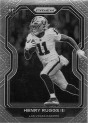 2020 Panini Prizm Base Set Henry Ruggs III #372 card