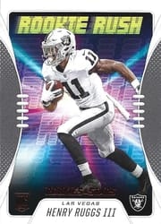 2020 Panini Rookies & Stars Rookie Rush Henry Ruggs III #RR-10 card