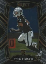 2020 Panini Select Base Set Henry Ruggs III #258 card