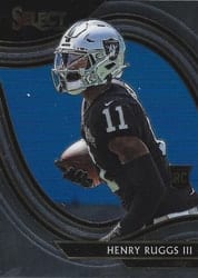 2020 Panini Select Base Set Henry Ruggs III #358 card