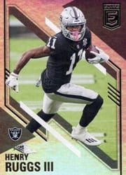 2021 Donruss Elite Base Set Henry Ruggs III #38 card