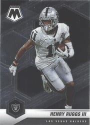 2021 Panini Mosaic Base Set Henry Ruggs III #108 card