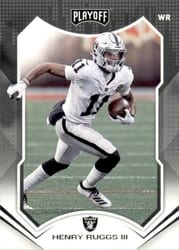 2021 Panini Playoff Base Set Henry Ruggs III #89 card