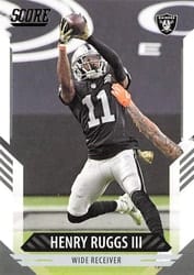 2021 Score Base Set Henry Ruggs III #228 card