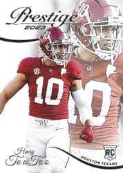 2023 Panini Prestige Base Set Henry To'oTo'o #393 card