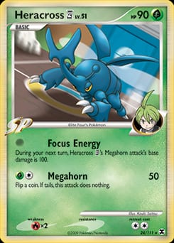 Rising Rivals Heracross E4 #24 card