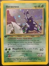 2000 Neo Genesis Heracross #6 card