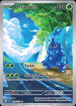 2023 Paldea Evolved Heracross #194 card