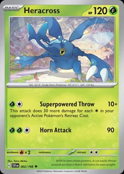 2023 Scarlet & Violet Heracross #2 card