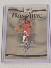 2025-26 Finest Baseline Autographs Herb Jones #BA-HJ card
