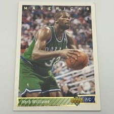 1992-93 Upper Deck Base Set Herb Williams #213 card