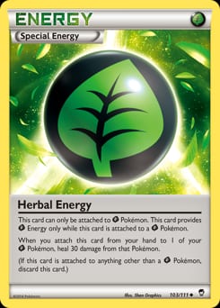 2014 Furious Fists Herbal Energy #103 card
