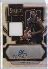 2023-24 Panini Select Autographed Memorabilia Herbert Jones #AM-HER card