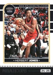 2024-25 Hoops Base Set Herbert Jones #14 card
