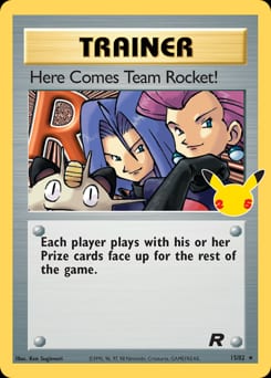 Celebrations: Classic Collection Here Comes Team Rocket! #15 card