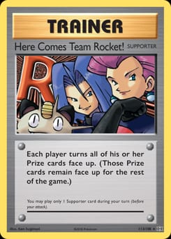 2016 Evolutions Here Comes Team Rocket! #113 card
