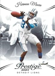 2024 Panini Prestige Base Set Herman Moore #105 card