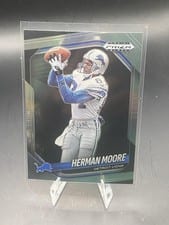 2025 Panini Prizm Black Base Set Herman Moore #57 card