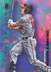 2021 Bowman Inception Base Set Heston Kjerstad #40 card