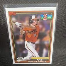 2021 Topps Pro Debut Autographs Heston Kjerstad #PD-154 card