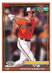 2021 Topps Pro Debut Base Set Heston Kjerstad #PD-154 card