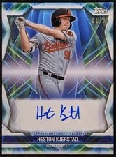 2021 Topps Pro Debut Future Cornerstones Autographs Heston Kjerstad #FC-HK card