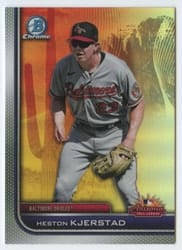2023 Bowman Chrome 2022 AFL Fall Stars Heston Kjerstad #AFLS-3 card