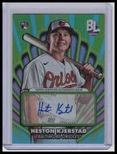2024 Topps Big League Opening Act Autographs Heston Kjerstad #OAA-HK card