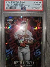 2024 Topps Chrome Let's Go Heston Kjerstad #LGC-40 card