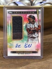 2024 Topps Inception Autographed Game Socks Relic Heston Kjerstad #AGSR-HK card