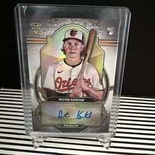 2024 Topps Triple Threads Rookie Autograph Heston Kjerstad #RA-HK card