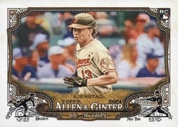 2024 Topps Allen & Ginter In Action Variations Heston Kjerstad (Baltimore Orioles) #IA-18 card
