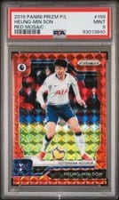 2019 Panini Prizm Premier League Heung Min Son #199 card