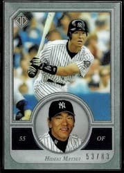 2018 Topps Transcendent Collection Base Hideki Matsui #4 card