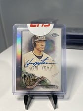 2022 Topps Allen & Ginter Chrome Autographs Hideki Matsui #AGA-HM card